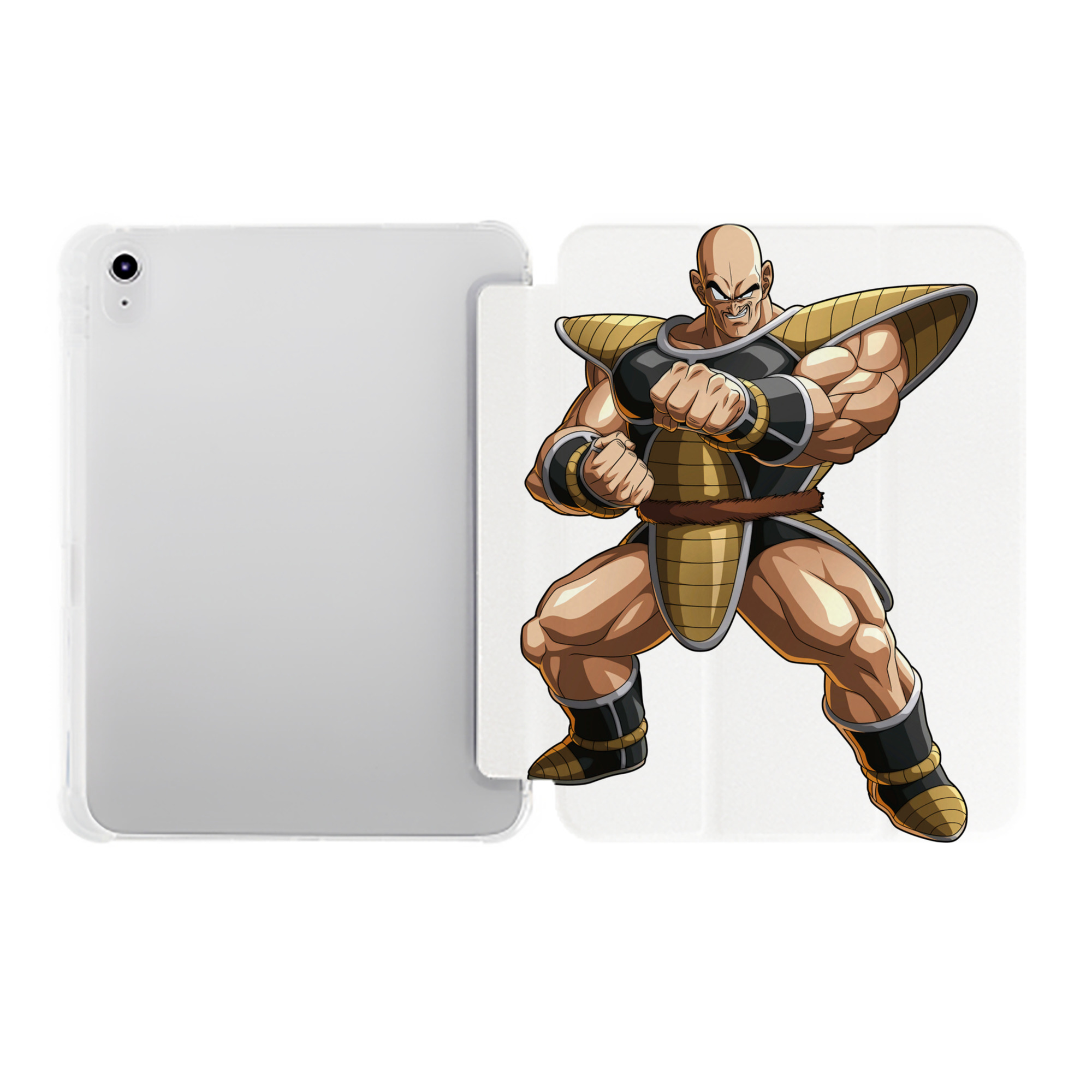 （画像用） ドラゴンボール DRAGON BALL IPad ケース ペン収納付き 三つ折りスタンド PUレザー×シリコン 対応機種9.5/10.5/10.9インチ